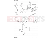SUZUKI AN400A L2 (2012) Burgman 400 (E19, E24) 116 - HANDLEBAR (AN400ZAL2 E02)