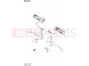 SUZUKI AN400A L2 (2012) Burgman 400 (E19, E24) 123 - HANDLE LEVER (AN400ZAL2 E02)