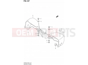 SUZUKI AN400A L2 (2012) Burgman 400 (E19, E24) 127 - KNUCKLE COVER (AN400ZAL2 E19)