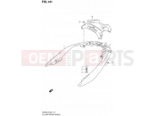SUZUKI AN400A L2 (2012) Burgman 400 (E19, E24) 141 - PILLION RIDER HANDLE (AN400AL2 E19)