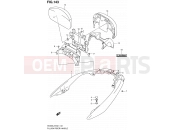 SUZUKI AN400A L2 (2012) Burgman 400 (E19, E24) 143 - PILLION RIDER HANDLE (AN400ZAL2 E02)