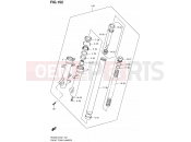 SUZUKI AN400A L2 (2012) Burgman 400 (E19, E24) 152 - FRONT FORK DAMPER (AN400ZAL2 E51)