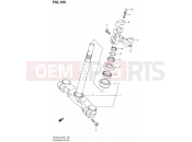 SUZUKI AN400A L2 (2012) Burgman 400 (E19, E24) 155 - STEERING STEM (AN400AL2 E19)
