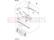SUZUKI AN400A L2 (2012) Burgman 400 (E19, E24) 199 - REAR CALIPER (AN400AL2 E24)