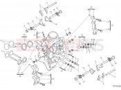 DUCATI 2015 Multistrada 1200 S Touring HORIZONTAL CYLINDER HEAD