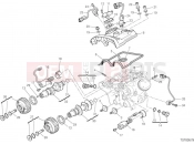 DUCATI 2015 Multistrada 1200 S Touring VERTICAL CYLINDER HEAD & TIMING SYSTEM