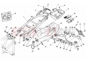 DUCATI 1997 Superbike 916 REAR FRAME FM &GT;003096 » FRAME