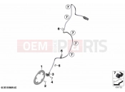 BMW Motorrad BMW 2019 C models C 400 GT (0C06, 0C16) Speed sensor, front | Speed sensor, front