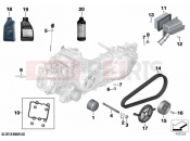 Service, engine oil / inspection - BMW Motorrad C 400 GT (0C06, 0C16) 2019
