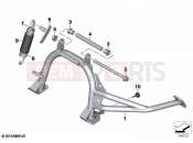 Centre stand - BMW Motorrad C 400 GT (0C06, 0C16) 2019