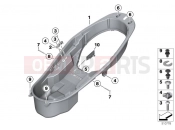 Luggage compartment floor - BMW Motorrad C 400 GT (0C06, 0C16) 2019