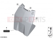 Battery cover - BMW Motorrad C 400 GT (0C06, 0C16) 2019