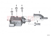 BMW Motorrad BMW 2019 C models C 400 GT (0C06, 0C16) Central locking actuator | Central locking actuator