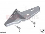Holder, footboard - BMW Motorrad C 400 GT (0C06, 0C16) 2019