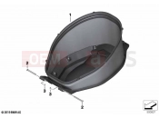 Luggage compartment, rear - BMW Motorrad C 400 GT (0C06, 0C16) 2019