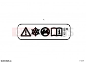 Sign No riding - BMW Motorrad C 400 GT (0C06, 0C16) 2019