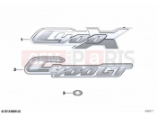 BMW Motorrad BMW 2019 C models C 400 GT (0C06, 0C16) Lettering | Lettering