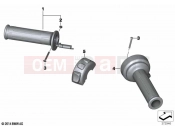 Heated handlebar grips 2 - BMW Motorrad C 400 GT (0C06, 0C16) 2019