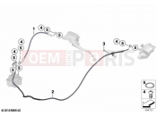 Brake lines, front 2 2 - BMW Motorrad C 400 GT (0C06, 0C16) 2019