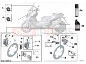 Service, brakes 2 - BMW Motorrad C 400 GT (0C06, 0C16) 2019