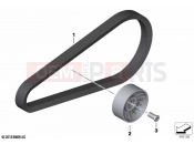 CVT belt 2 - BMW Motorrad C 400 GT (0C06, 0C16) 2019