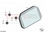 Instrument cluster / TFT display 2 - BMW Motorrad C 400 GT (0C06, 0C16) 2019