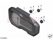 BMW Motorrad BMW 2019 C models C 400 GT (0C06, 0C16) Instrument cluster | Instrument cluster