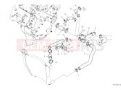 DUCATI 2021 Panigale V4 SP Cooling Circuit