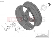 DUCATI 2021 Panigale V4 SP Rear Wheel