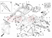 DUCATI 1997 Superbike 916 Senna REAR FRAME DM003097&GT; » FRAME
