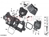 BMW Motorrad BMW 2024 C models CE04 (0C51, 0C53) Storage compartment front section | Storage compartment front section