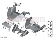 BMW Motorrad BMW 2024 C models CE04 (0C51, 0C53) Handlebar fairing | Handlebar fairing