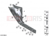 BMW Motorrad BMW 2024 C models CE04 (0C51, 0C53) Footboard support | Footboard support