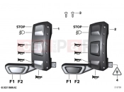 BMW Motorrad BMW 2024 C models CE04 (0C51, 0C53) Additional switch special vehicle left 2 | Additional switch special vehicle left 2