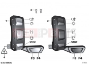 BMW Motorrad BMW 2024 C models CE04 (0C51, 0C53) Additional switch special vehicle right 2 | Additional switch special vehicle right 2