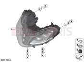 BMW Motorrad BMW 2024 C models CE04 (0C51, 0C53) LED headlight | LED headlight