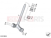 BMW Motorrad BMW 2024 C models CE04 (0C51, 0C53) Fork bridge | Fork bridge