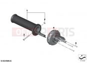 BMW Motorrad BMW 2024 C models CE04 (0C51, 0C53) Grip left / Multi-Controller | Grip left / Multi-Controller