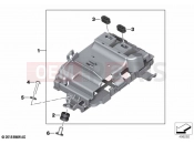 BMW Motorrad BMW 2024 S models S 1000 R (0E51, 0E53) Bracket, control unit