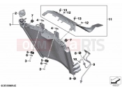 BMW Motorrad BMW 2024 S models S 1000 R (0E51, 0E53) Radiator