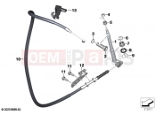 BMW Motorrad BMW 2024 S models S 1000 R (0E51, 0E53) Clutch operator with lever
