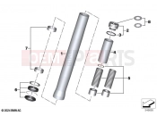 BMW Motorrad BMW 2024 S models S 1000 R (0E51, 0E53) Stanchion