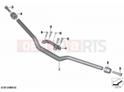 BMW Motorrad BMW 2024 S models S 1000 R (0E51, 0E53) Handlebar
