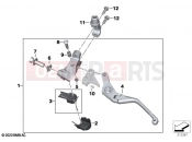 BMW Motorrad BMW 2024 S models S 1000 R (0E51, 0E53) Clutch lever fitting M