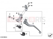 BMW Motorrad BMW 2024 S models S 1000 R (0E51, 0E53) Clutch control assembly
