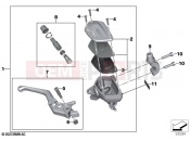 BMW Motorrad BMW 2024 S models S 1000 R (0E51, 0E53) Control assembly fitting  2