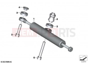 BMW Motorrad BMW 2024 S models S 1000 R (0E51, 0E53) Steering damper