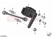 BMW Motorrad BMW 2024 S models S 1000 R (0E51, 0E53) Level sensor, rear