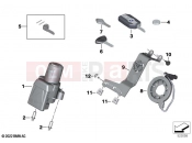 BMW Motorrad BMW 2024 S models S 1000 R (0E51, 0E53) Radio-controlled locking system