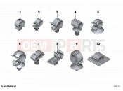 BMW Motorrad BMW 2024 S models S 1000 R (0E51, 0E53) Tubing support